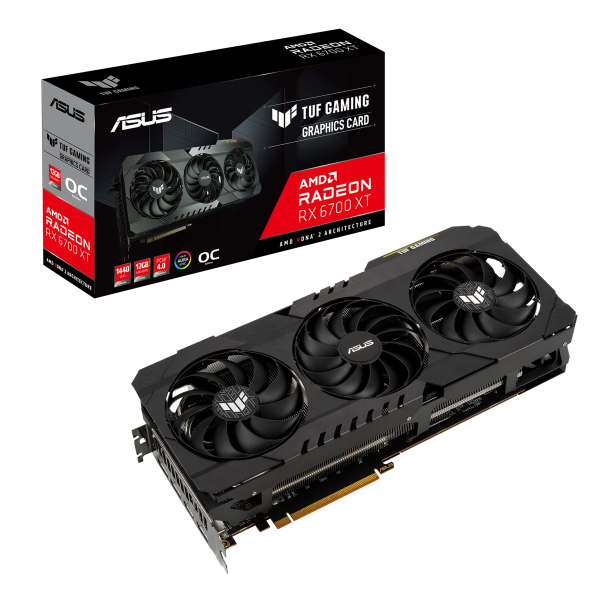 ASUS Announces ROG Strix TUF Gaming and Dual AMD Radeon RX 6700 XT